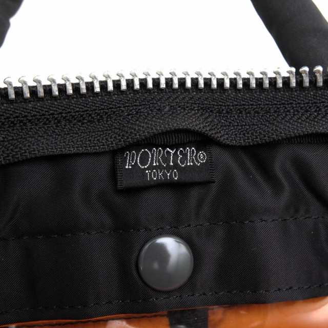 ○ポーター 吉田カバン PORTER ナイロンツイル ポリエステル綿ボンディング加工 ビジネスバッグ 622-78330 TANKER SHORT HELMETBAG 中古