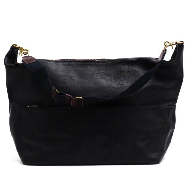 ショルダーバッグDaniel&Bob 黒イタリア製牛革