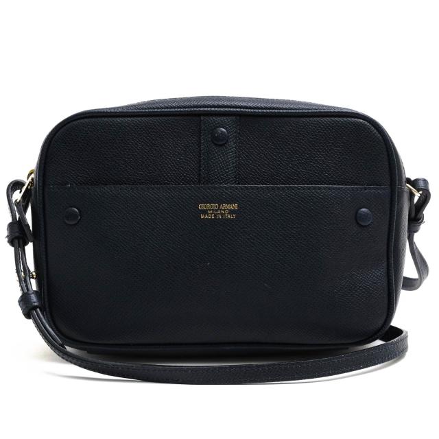 Giorgio Armani ブラックショルダーバッグ
