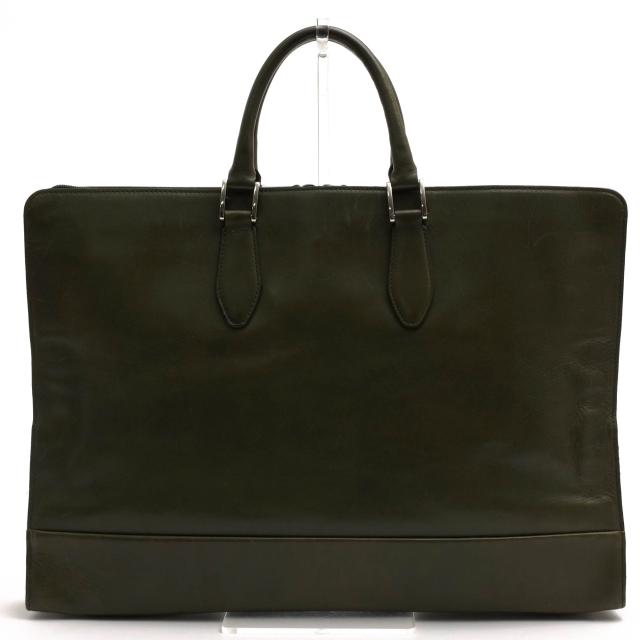○インディード INDEED ベジタブルタンニン鞣し牛革 ビジネスバッグ メンズ 【中古】 中古