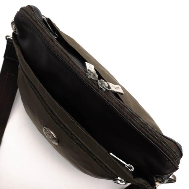 ○オロビアンコ orobianco 伊リモンタ社ナイロン 牛革 ショルダー