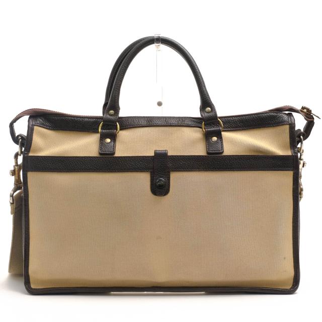 ○ポーター 吉田カバン PORTER WASTE TWICE ウエストトゥワイス別注 帆布 国産牛革 ビジネスバッグ URBAN EXPLORER 2WAY ショルダ 中古_1
