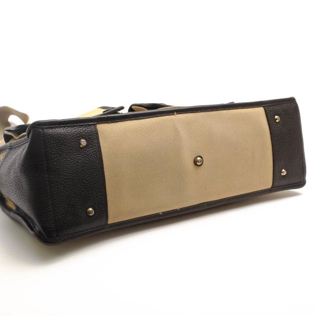 ○ポーター 吉田カバン PORTER WASTE TWICE ウエストトゥワイス別注 帆布 国産牛革 ビジネスバッグ URBAN EXPLORER 2WAY ショルダ 中古_5