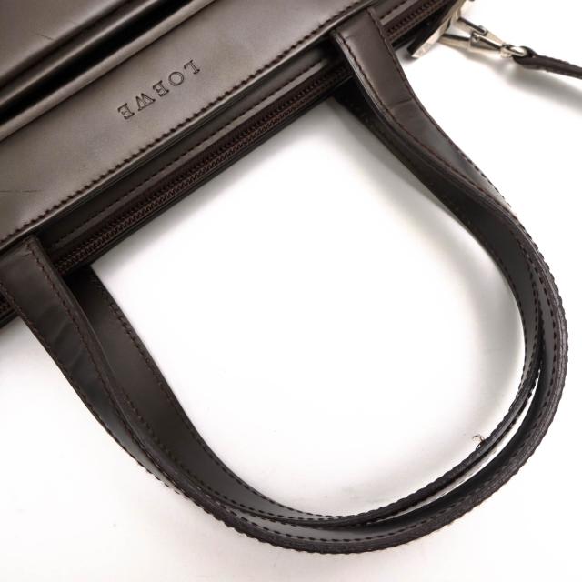 ○ロエベ LOEWE 牛革 カーフ ハンドバッグ フォーマルバッグ 冠婚葬祭 2WAY ショルダーバッグ レディース 【中古】 中古_6