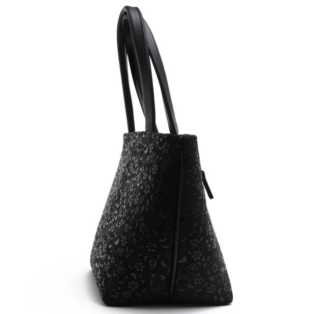 ○印傳屋 印伝 INDEN-YA 鹿革 ディアスキン ハンドバッグ No.6333 手提げ 漆塗り フォーマルバッグ 冠婚葬祭 レディース 【中古】 中古の通販は