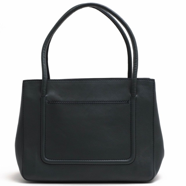 ○マザーハウス MOTHERHOUSE 牛革 トートバッグ MG14650 LiLi Tote リリ トート A4サイズ収納可 シボ革 シュリンクレザー レディー 中古