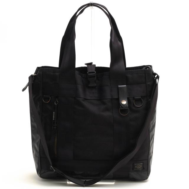 ○ポーター 吉田カバン PORTER バリスティックナイロン トートバッグ 703-07965 HEAT TOTE ヒート 2WAY ショルダーバッグ メンズ   中古