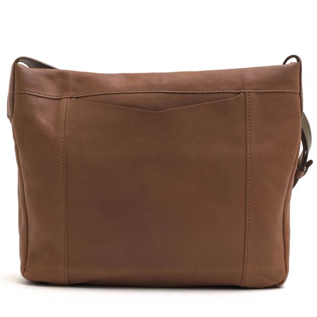 ○ゲンテン genten ベジタブルタンニン鞣し牛革 ショルダーバッグ