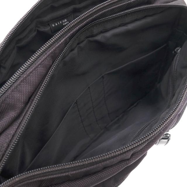 ○ポーター 吉田カバン PORTER GAIFU 超高強力66ナイロンオックス ショルダーバッグ 859-05611 BOND SHOULDER BAG 撥水加工 メンズ 中古 ○ポーター 吉田カバン PORTER GAIFU 超高強力66ナイロンオックス