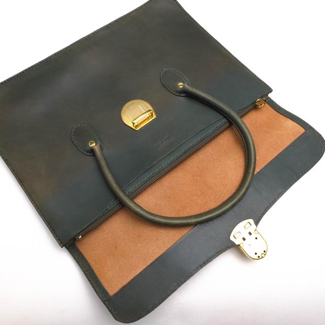 ○馬場万 BABAMAN 明治43年創業ブランド 牛革 ビジネスバッグ メンズ 【中古】 中古 ○馬場万 BABAMAN 明治43年創業ブランド 牛革 ビジネスバッグ メンズ