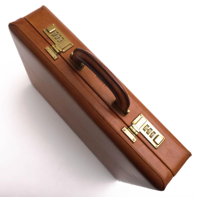 ○ロブス LOBB'S ベジタブルタンニン鞣し牛革 ビジネスバッグ