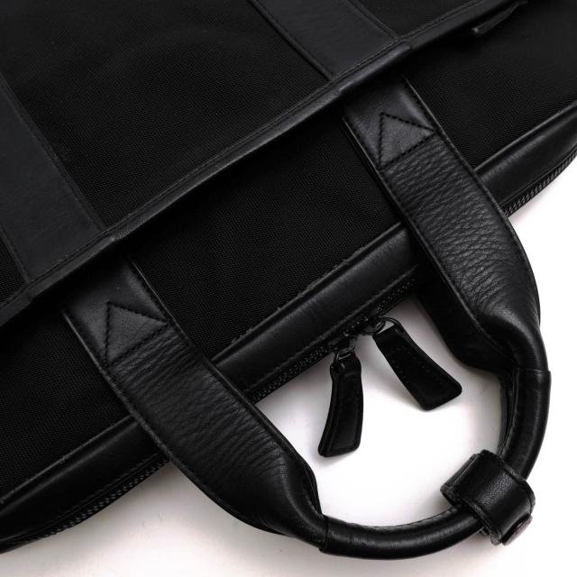 ○ポーター 吉田カバン PORTER ナイロンドビー 強熱ドビー織り 牛ステアスムース ビジネスバッグ 125-04488 TAG BRIEFCASE ターク  中古 ○ポーター 吉田カバン PORTER ナイロンドビー 強熱ドビー織り 牛