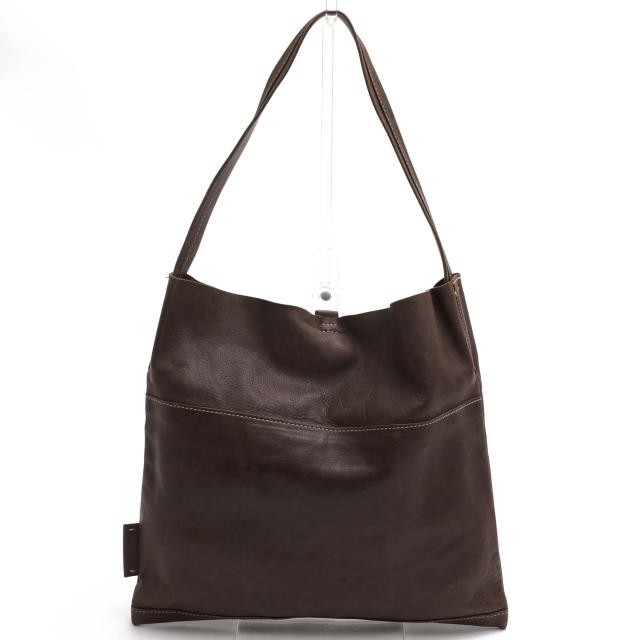 ○ゲンテン genten 牛革 カーフ トートバッグ 41945 Easy bag イージーバッグ 肩掛け ワンショルダーバッグ レディース 【中古】 中古_1