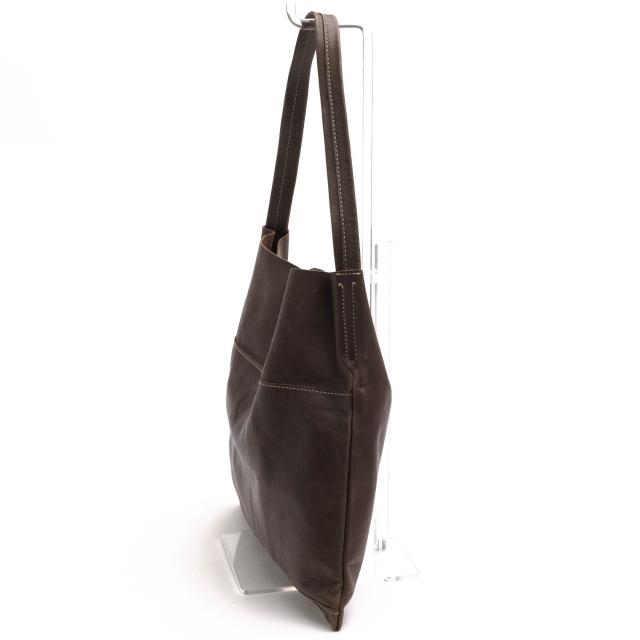 ○ゲンテン genten 牛革 カーフ トートバッグ 41945 Easy bag イージーバッグ 肩掛け ワンショルダーバッグ レディース 【中古】 中古_3