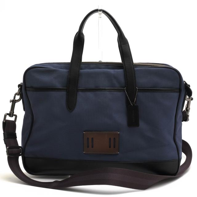 ○コーチ COACH コーデュラナイロン ビジネスバッグ F31277 Hamilton Bag In Cordura ハミルトン バッグ イン コーデュラ A4サイズ 中古
