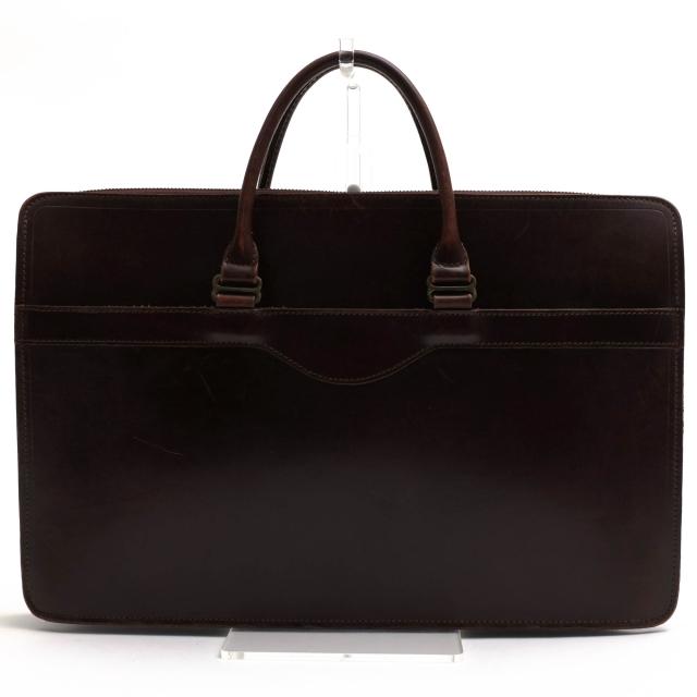 ○ホワイトハウスコックス Whitehouse Cox ブライドルレザー 牛革 ビジネスバッグ L9892 BRIEFCASE BRIDLE メンズ 【中古】 中古