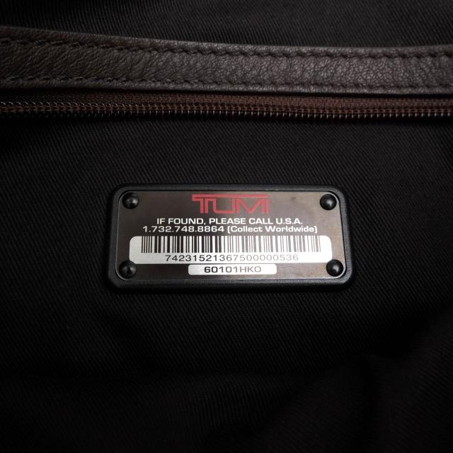 ○トゥミ TUMI バリスティックナイロン ナパレザー 牛革 ショルダー