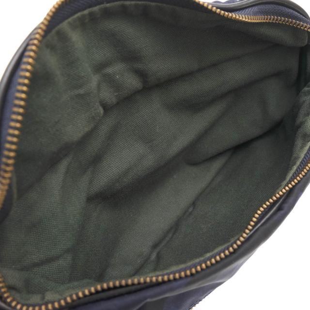 ○フェリージ Felisi リモンタナイロン バケッタレザー 牛革 ウエストバッグ 799/10/CF+A ボディバッグ 迷彩・カモフラージュ柄 定 中古