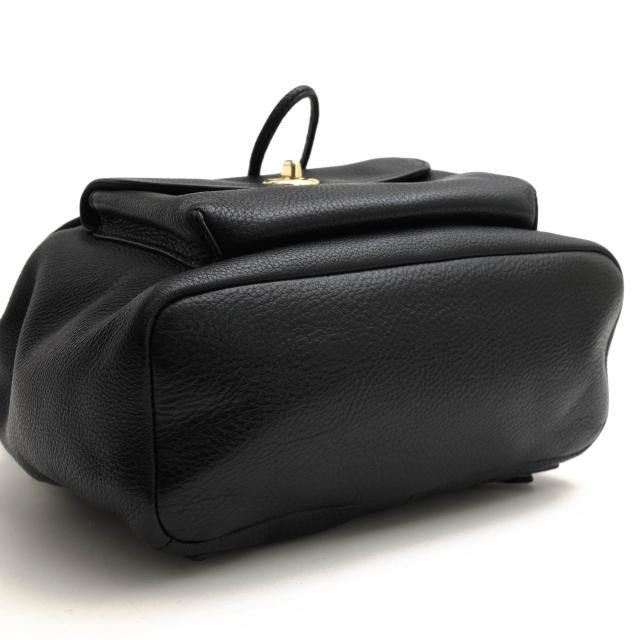 ○コーチ COACH ペブルドレザー 牛革 リュック F37621 Mini Billie 