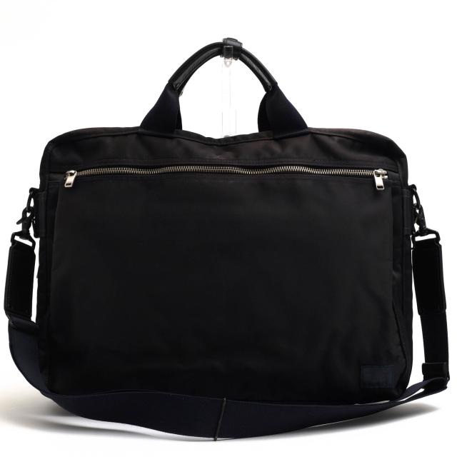 ○ポーター 吉田カバン PORTER 超高密度ナイロンツイル PVC加工 ビジネスバッグ 822-06225 LIFT BRIEFCASE リフト 2WAY ショルダー 中古