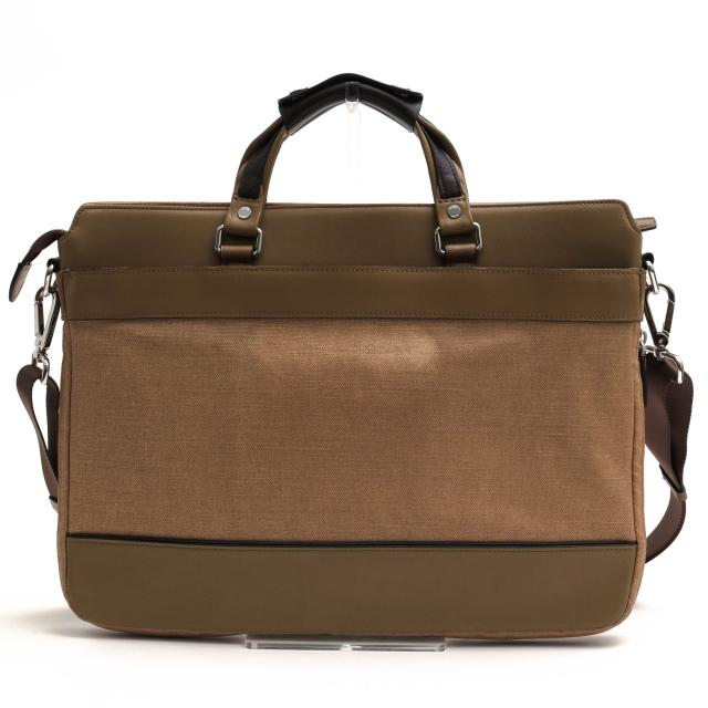 ○トゥミ TUMI リネン 麻 ビジネスバッグ 29219SD BEDFORD ベッドフォード ジェファーソン スリム 2WAY ショルダーバッグ メンズ   中古 ○トゥミ TUMI リネン 麻 ビジネスバッグ 29219SD BEDFORD ベッド