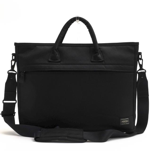 ○ポーター 吉田カバン PORTER 840Dナイロン強撚ツイル ウレタンコーティング ビジネスバッグ 725-07529 POSITION 2WAY BRIEFCASE  中古