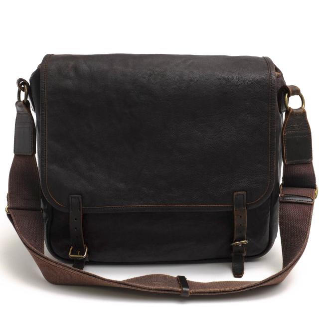 ○ポーター 吉田カバン PORTER 70周年記念 バッファロー 水牛革 ショルダーバッグ DARTS ダーツ メッセンジャーバッグ シボ革 シュ 中古