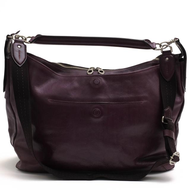 ○アニアリ aniary 牛革 アイディアルソフトレザー ショルダーバッグ SL-03-01 2WAY ショルダーバッグ メンズ 【中古】 中古