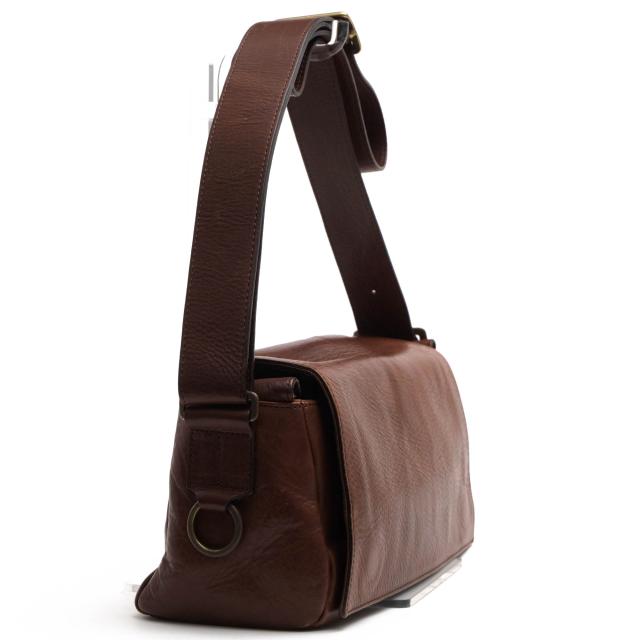 ○土屋鞄 TSUCHIYA-KABAN ヴィンテージワックスレザー 牛革 ショルダーバッグ ガジェットツールBOXショルダー クロスボディ ボディ 中古_2