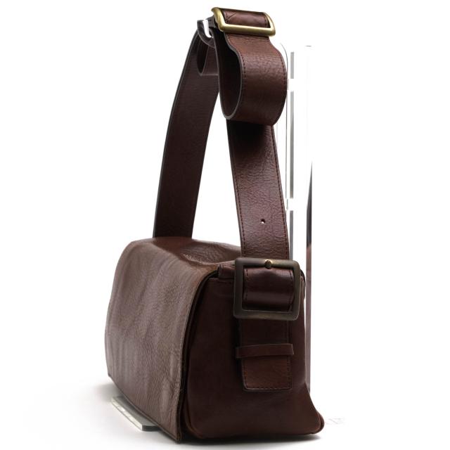 ○土屋鞄 TSUCHIYA-KABAN ヴィンテージワックスレザー 牛革 ショルダーバッグ ガジェットツールBOXショルダー クロスボディ ボディ 中古_3