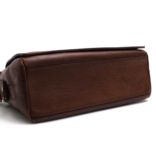 ○土屋鞄 TSUCHIYA-KABAN ヴィンテージワックスレザー 牛革 ショルダーバッグ ガジェットツールBOXショルダー クロスボディ ボディ 中古_5