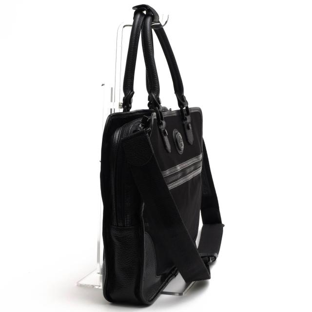 ○オロビアンコ orobianco SAC'S BAR サックスバー限定 BLACK-LINEシリーズ 伊リモンタ社ナイロン ビジネスバッグ 601201 ZEA-AJ/T 中古 ○オロビアンコ orobianco SAC'S BAR サックスバー限定 BLACK-LINE