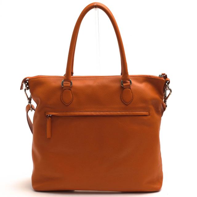 ○ザネラート ZANELLATO マルカプントレザー 牛革 トートバッグ WASHINGTON ワシントン 2WAY ショルダーバッグ シボ革 シュリンク  中古_1