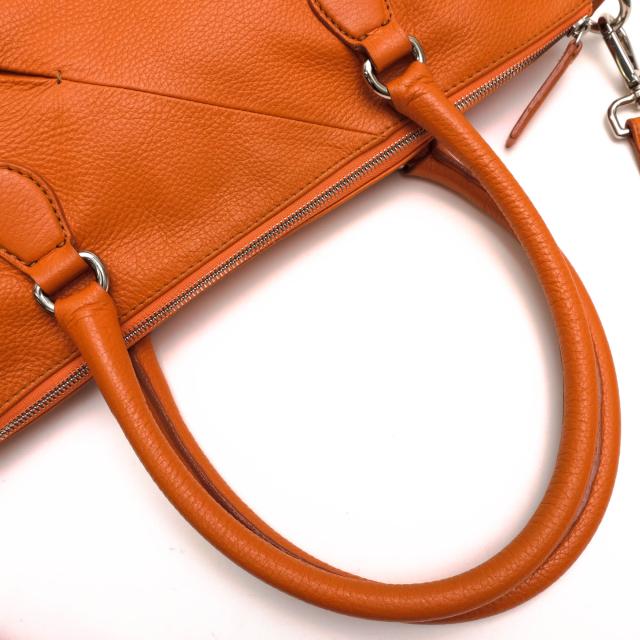 ○ザネラート ZANELLATO マルカプントレザー 牛革 トートバッグ WASHINGTON ワシントン 2WAY ショルダーバッグ シボ革 シュリンク  中古_6
