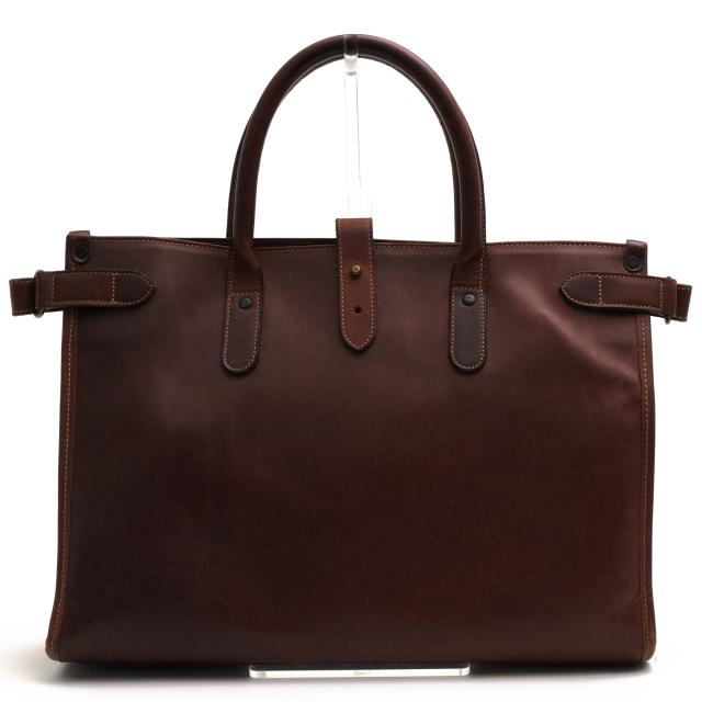 ○エッティンガー ETTINGER SHADOW HIDE 牛革 トートバッグ T-15L CHELSEA LEATHER TOTE 定番 メンズ 【中古】 中古