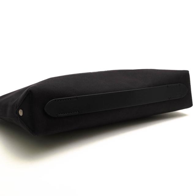 ○ダンヒル Dunhill コットンリネンブレンドキャンバス カーフ 牛革