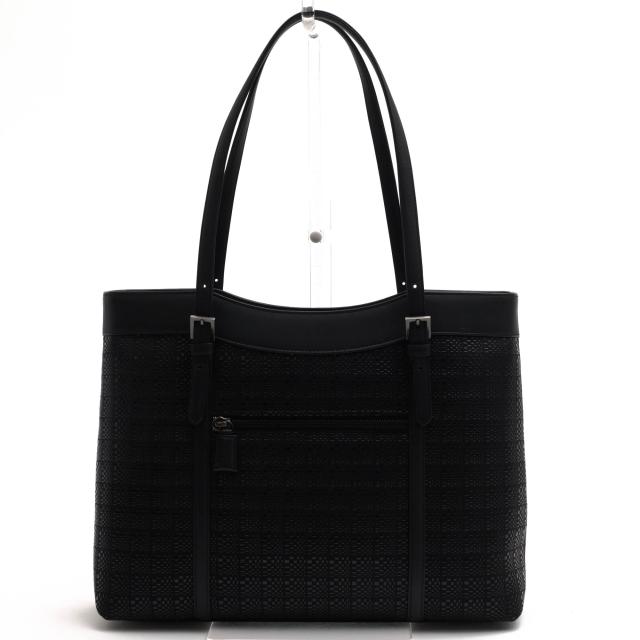 ○印傳屋 印伝 INDEN-YA 鹿革 ディアスキン トートバッグ 漆塗り 肩掛け ワンショルダーバッグ レディース 【中古】 中古