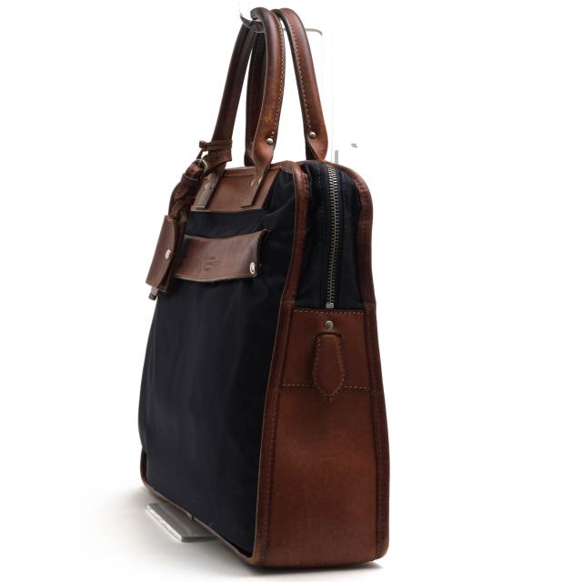○フェリージ Felisi リモンタナイロン バケッタレザー 牛革 ビジネスバッグ 8637/2/DS 定番 メンズ 【中古】 中古