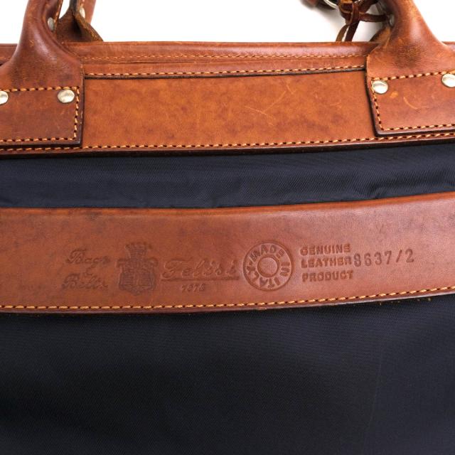 ○フェリージ Felisi リモンタナイロン バケッタレザー 牛革 ビジネスバッグ 8637/2/DS 定番 メンズ 【中古】 中古