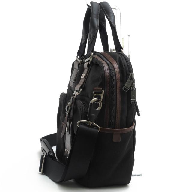 ○トゥミ TUMI FXTバリスティックナイロン ナパレザー 牛革 ビジネスバッグ 222640HKH ALPHA BRAVO ANDERSEN SLIM COMMUTER BRIEF 中古_3