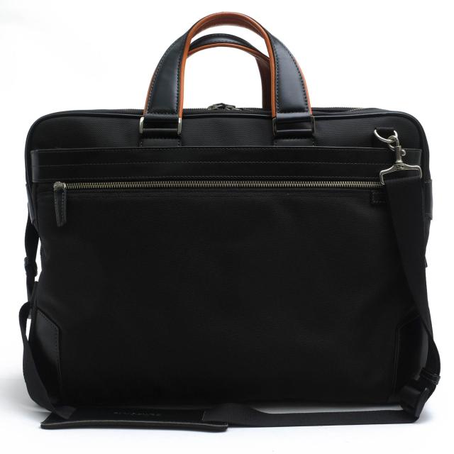 ○サムソナイト Samsonite 撥水ナイロン 一部牛革 ビジネスバッグ R57 09003 EPID BRIEFCASE L 2ROOM エピッド B4サイズ収納可 2WA 中古