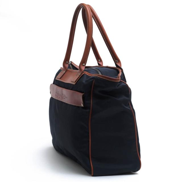 ○フェリージ Felisi ビジネスバッグ 伊リモンタ社ナイロン バケッタレザー 牛革 ビジネスバッグ 14/26/DS ビジネストート 肩掛け  中古