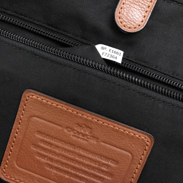 ○コーチ COACH スポーツカーフ 牛革 リュック F72364 Hamilton Backpack In Sport Calf ハミルトン バックパック A4サイズ収納可 中古_7