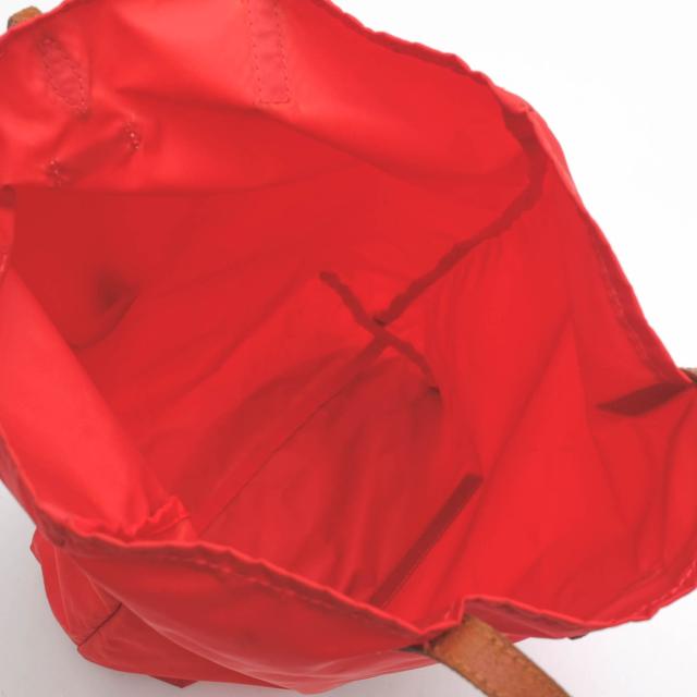 ○フェリージ Felisi 伊リモンタ社ナイロン バケッタレザー 牛革 トートバッグ 15/67/DS タッセル紐開閉 肩掛け ワンショルダーバ  中古