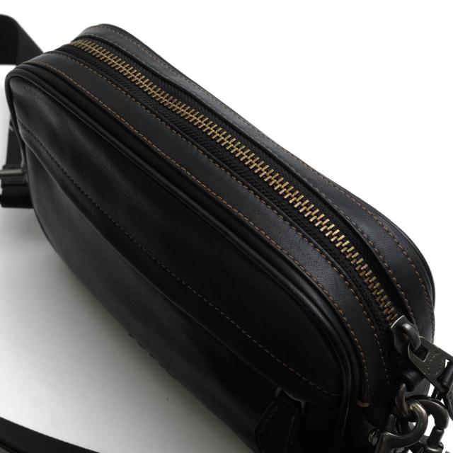 ○コーチ COACH Natural smooth leather ナチュラルスムースレザー 牛革 ショルダーバッグ F39946 Graham Crossbody グラハム クロ 中古_4