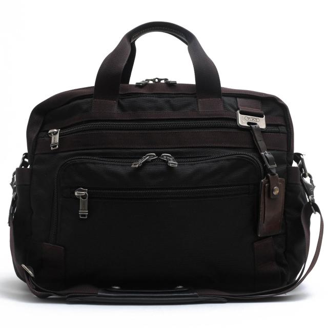 ○トゥミ TUMI バリスティックナイロン ビジネスバッグ 69611HKO Seattle Zip Top Brief 2WAY ショルダーバッグ ノートPC収納可 メ 中古