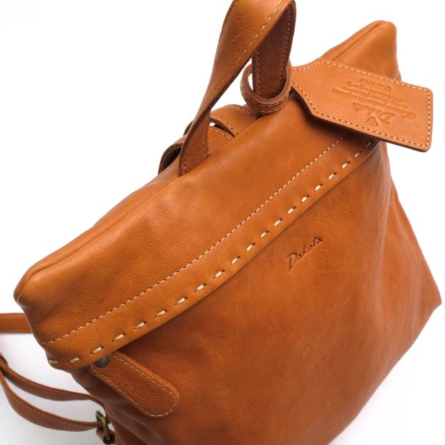 ○ダコタ Dakota 牛革 リュック 1033662 シャーロット シボ革