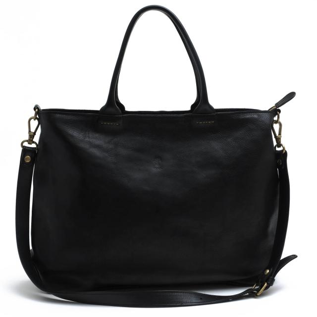 ○チーバ CI-VA タンニンなめしヌメ革 牛革 トートバッグ VOLANATO ヴォラナト A4サイズ収納可 2WAY ショルダーバッグ シボ革 シュ 中古