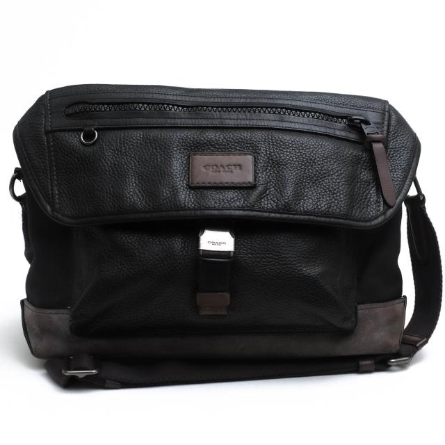 【極希少】コーチ マンハッタン ショルダーバッグ バイクバッグ シボ革 極希少】コーチ マンハッタン ショルダーバッグ バイクバッグ シボ革