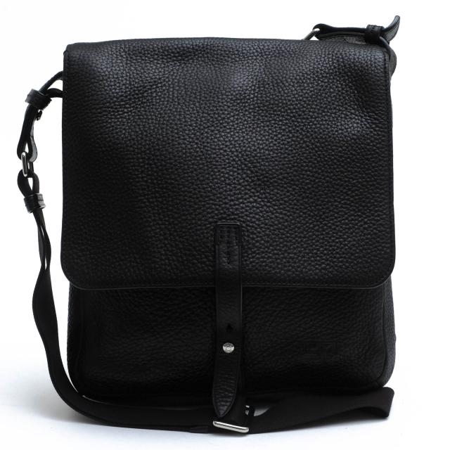○トゥミ TUMI 牛革 ショルダーバッグ 6853D Sundance Santa Fe North South サンダンス シボ革 シュリンクレザー メンズ 【中古】 中古
